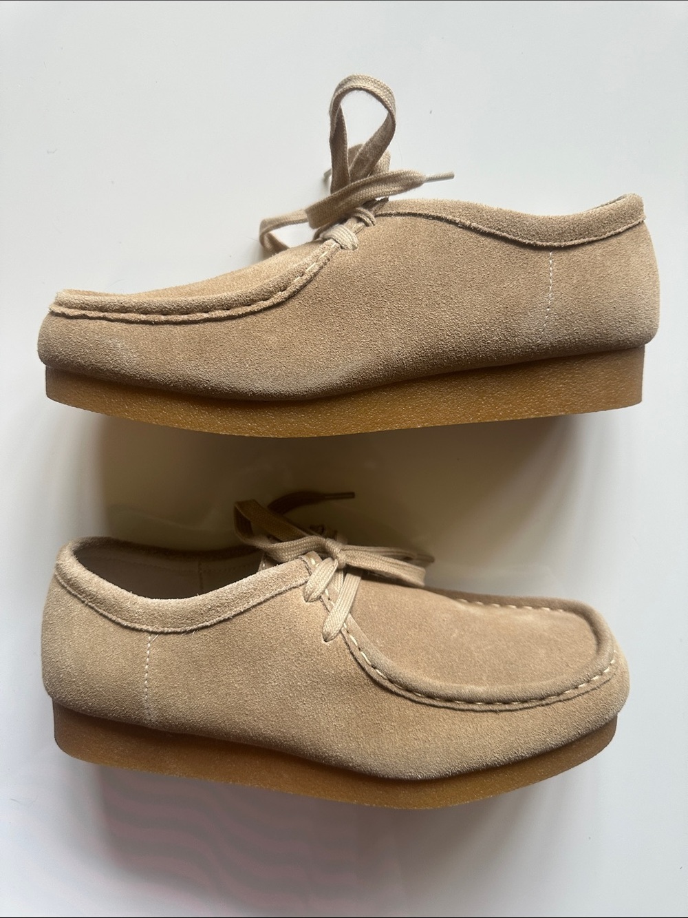 NIB Women's Suede Casual Crepe Sole Shoes